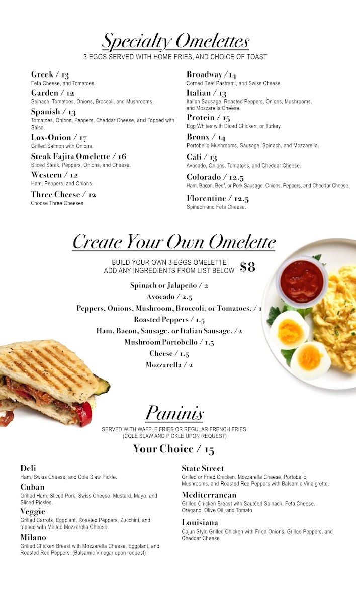 State Street Grill Menu - Image 5